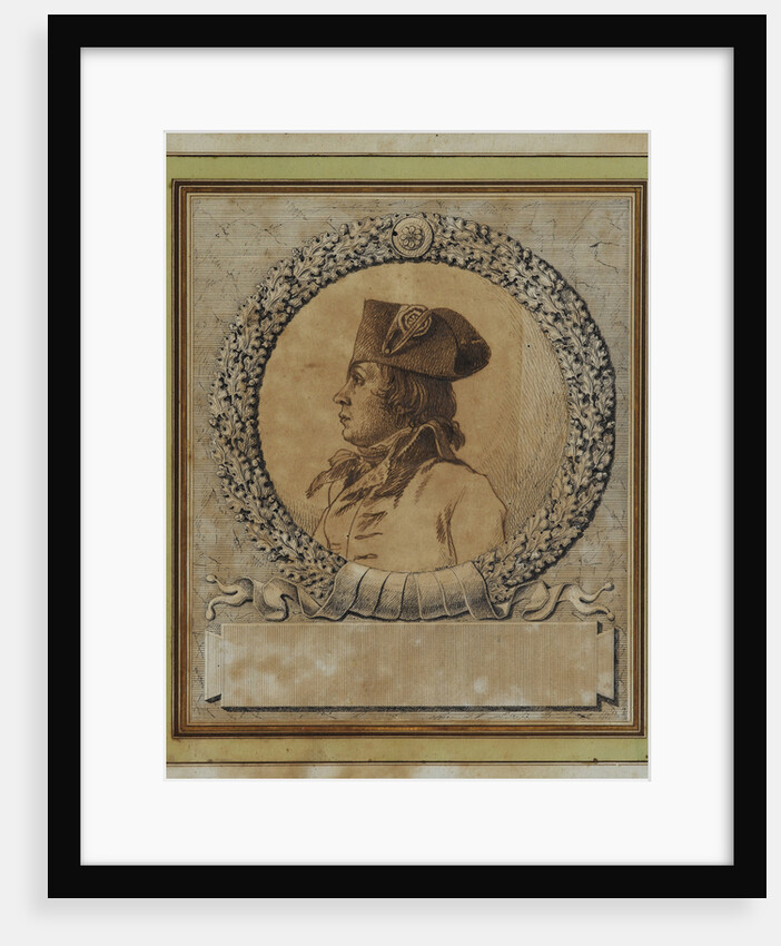 Portrait of Philippe-François-Joseph Le Bas, c. 1793 by Jacques Louis David