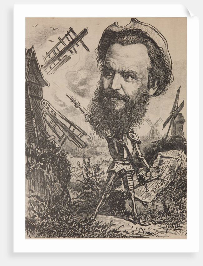 Aleksey Sergeyevich Suvorin, 1878 by Alexander Ignatyevich Lebedev