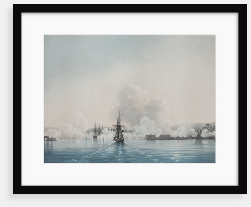 Sevastopol. Fort Constantine. Fort Nicholas, 1850s by Ivan Konstantinovich Aivazovsky