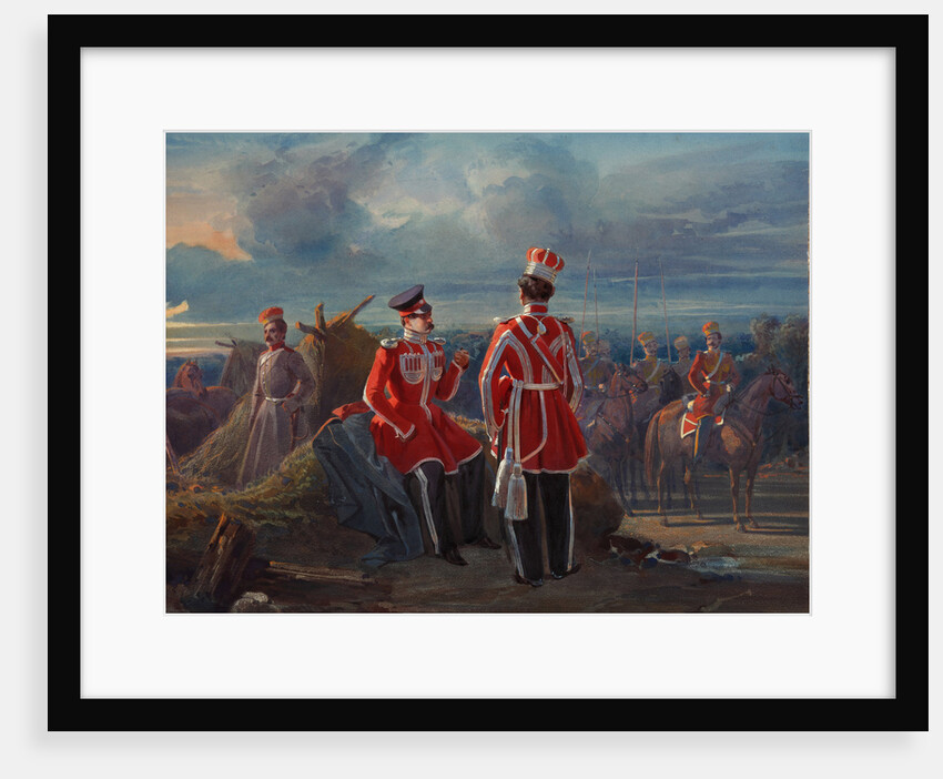The Crimean Tatar Life Guard Squadron, c. 1850 by Adolphe Ladurner