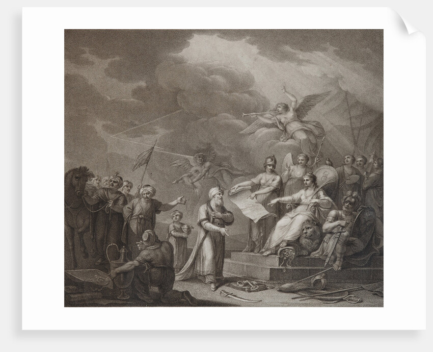 Allegory of the Treaty of Jassy, 1792 by Stepan Stephanoff