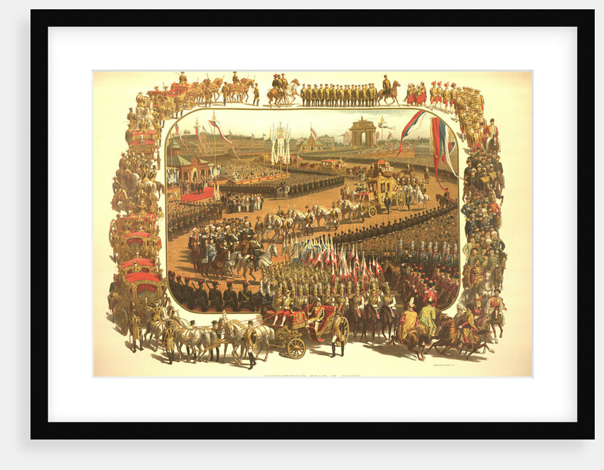 The Ceremonial Entry of Alexander III in Moscow by Konstantin Apollonovich Savitsky