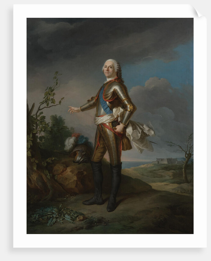Armand de Vignerot du Plessis, Duke of Richelieu, Marshal of France by Jean-Marc Nattier