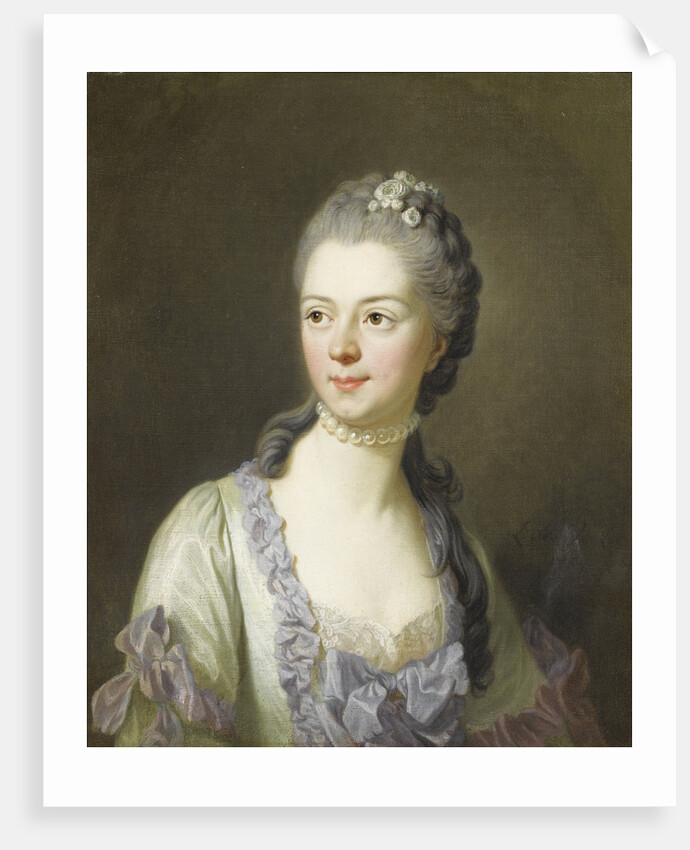 Portrait of Ekaterina Dmitrievna Golitsyna (1720?1761), née Cantemir, 1764 by Louis Michel Van Loo