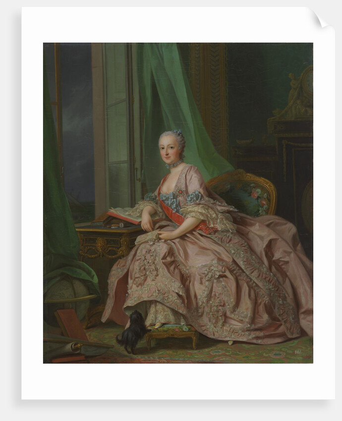 Anastasia Ivanovna, Princess of Hesse-Homburg, née Countess Trubetskaya, 1757 by Alexander Roslin