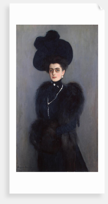 Portrait of Countess Maria Pavlovna Abamelik-Lazareva, née Demidova, Princess San Donato by Nikolai Petrovich Bogdanov-Belsky