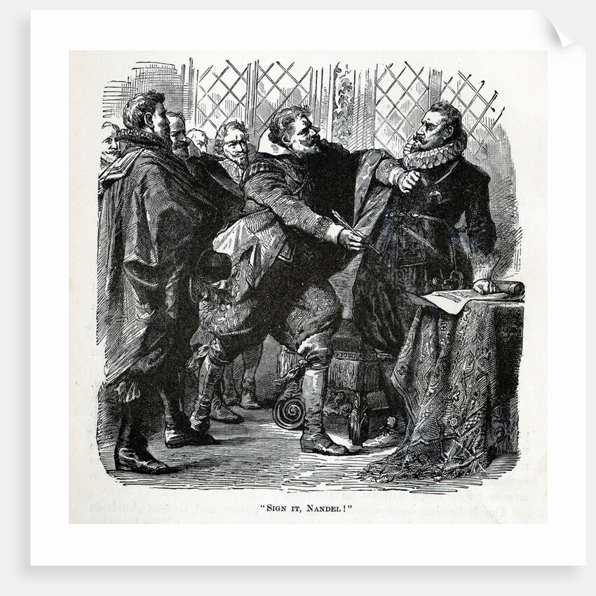 Sign it, Nandel!, 1882 by Anonymous