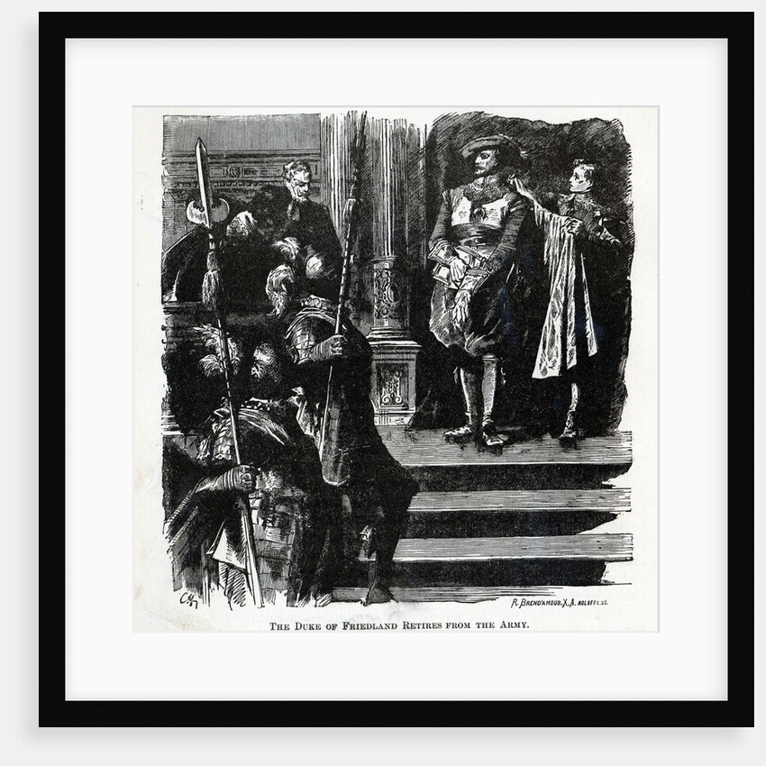 The Duke of Friedland Retires from the Army, 1882 by Richard Brend'amour
