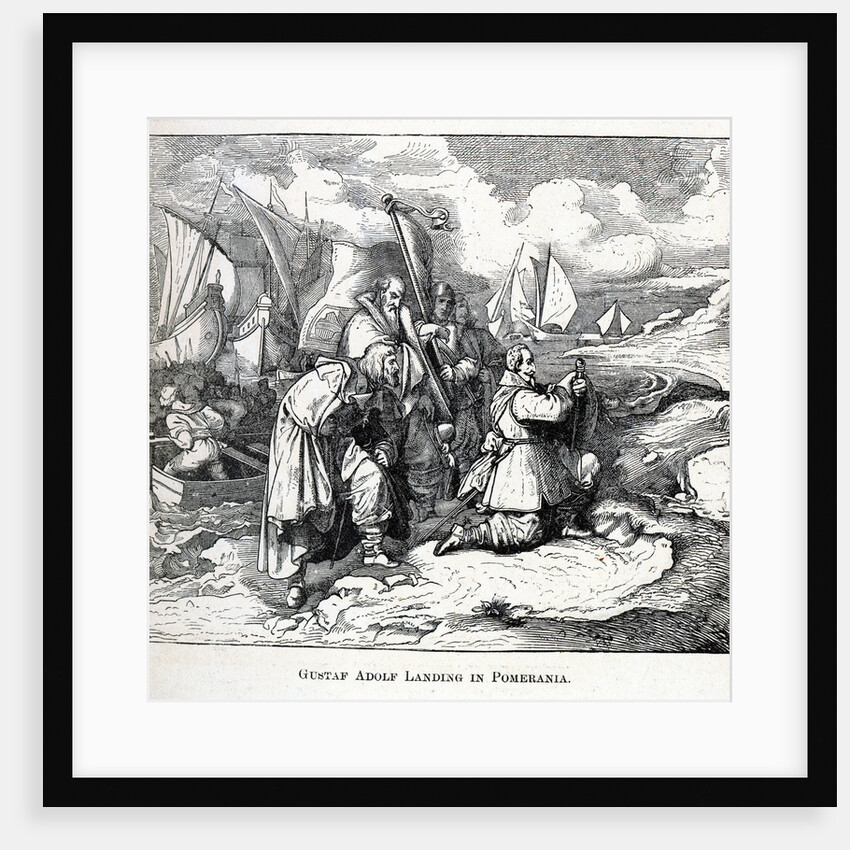 Gustav Adolf Landing in Pomerania, 1882 by Anonymous
