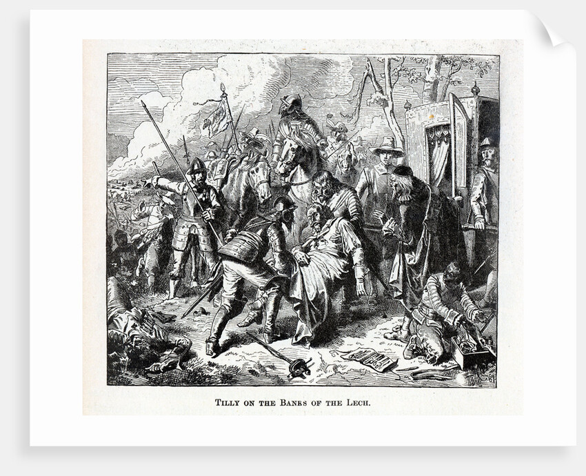 Tilly on the Banks of the Lech, 1882 by Anonymous