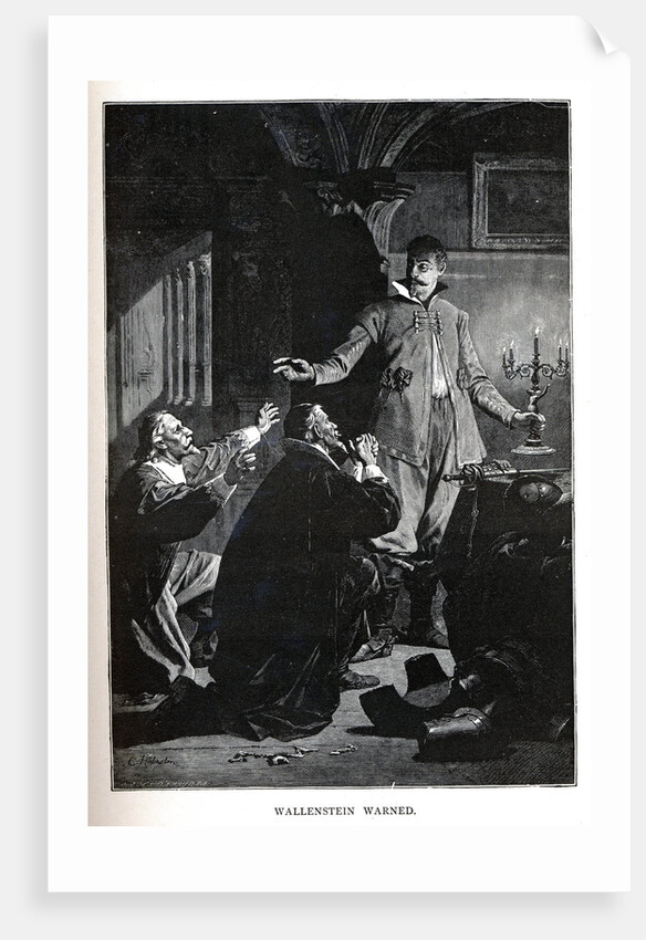 Wallenstein warned, 1882 by Richard Brend'amour