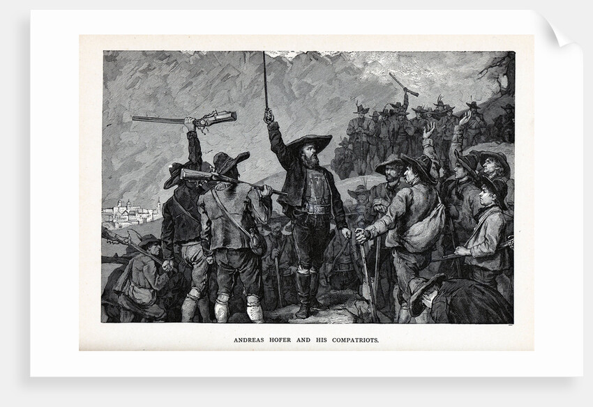 Andreas Hofer and his Compatriots, 1882 by Anonymous