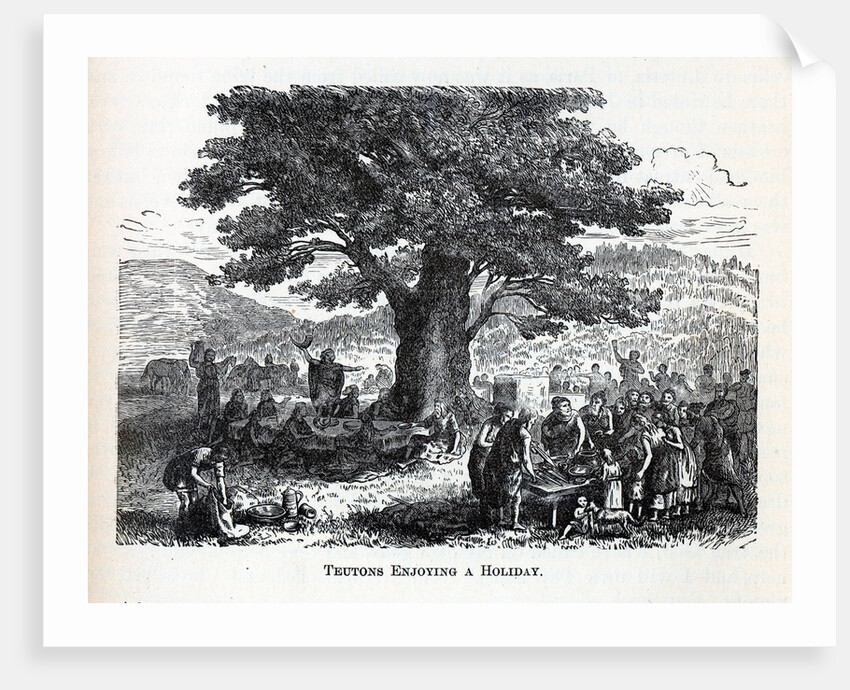 Teutons Enjoying A Holiday, 1882 by Anonymous