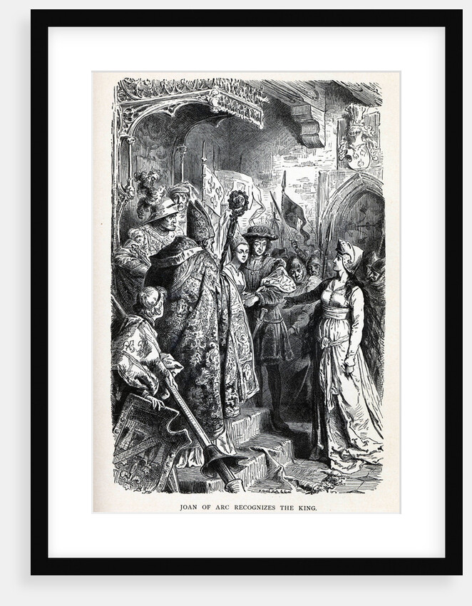 Joan of Arc Recognizes the King, 1882 by Anonymous