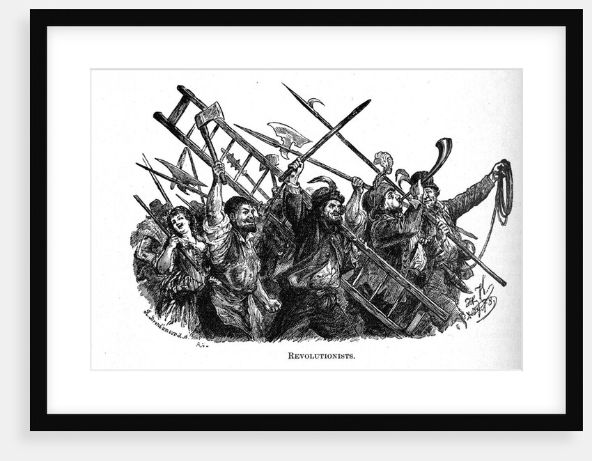 Revolutionists, 1882 by Richard Brend'amour
