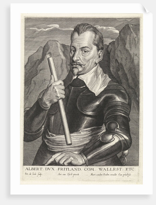 Albrecht von Wallenstein, c.1630 by Pieter de Jode I