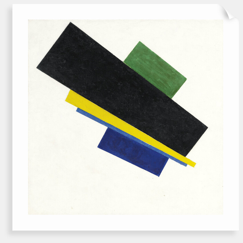 Suprematism, 18th Construction, 1915 by Kasimir Severinovich Malevich