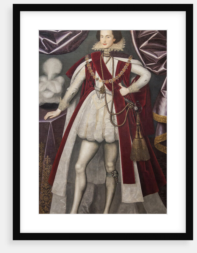 George Villiers, 1st Duke of Buckingham, ca 1616 by William Larkin