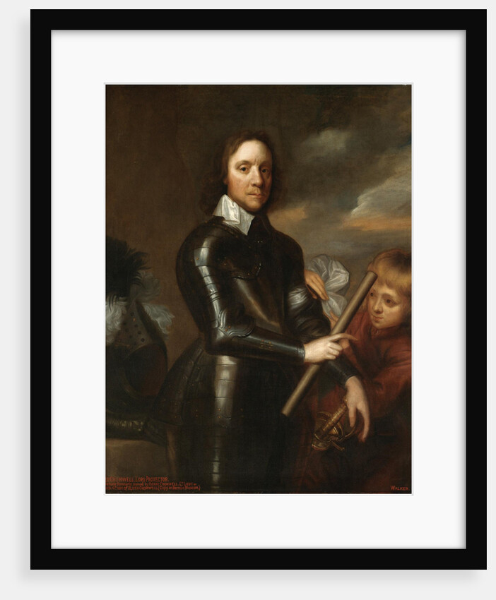 Portrait of Oliver Cromwell by Robert Walker