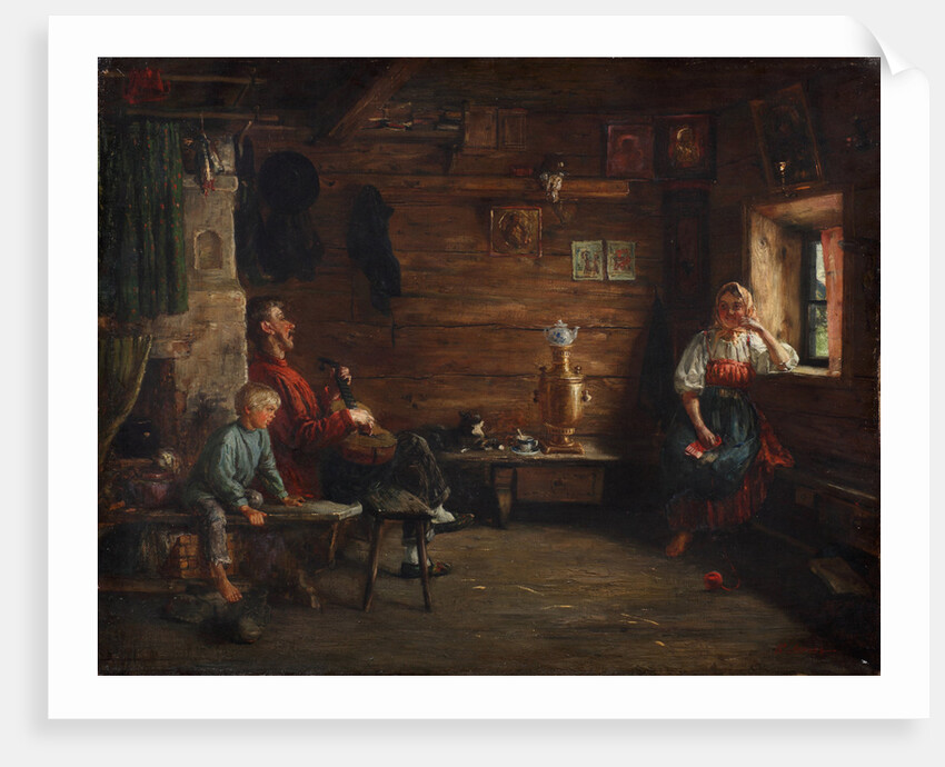 Family Idyll by Kirill Vikentievich Lemoch