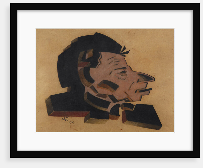 Portrait of Vsevolod Meyerhold, 1913 by Nikolai Ivanovich Kulbin