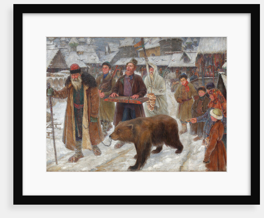 The Song of the skomorokhs, 1910 by Pyotr Ivanovich Subbotin