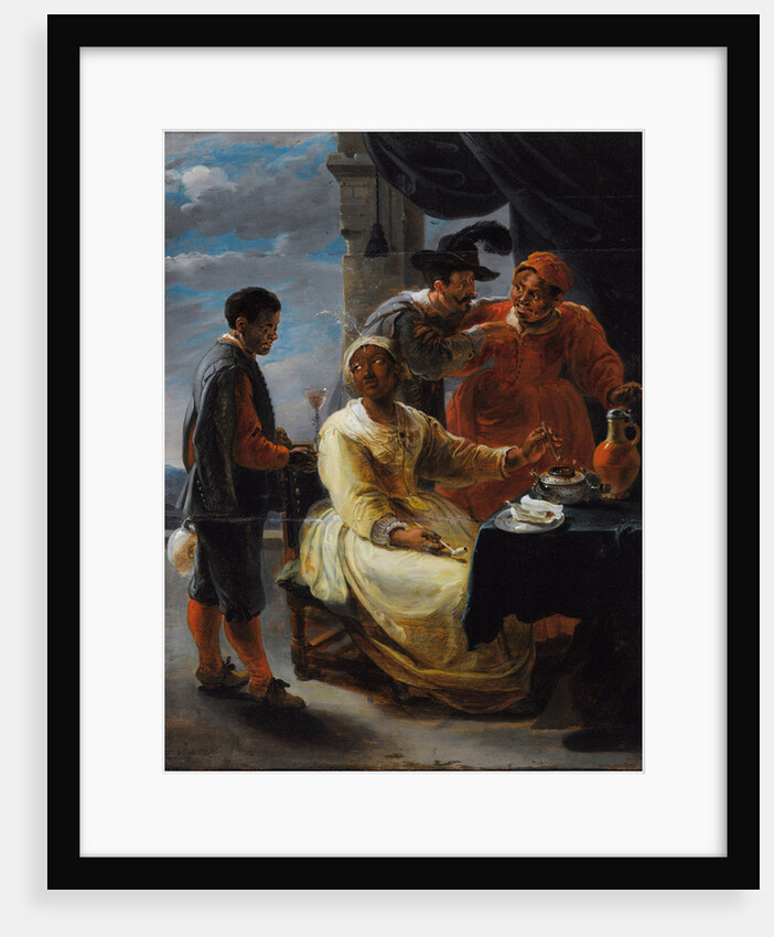 The Tasting Tobacco by Willem van Herp the Elder
