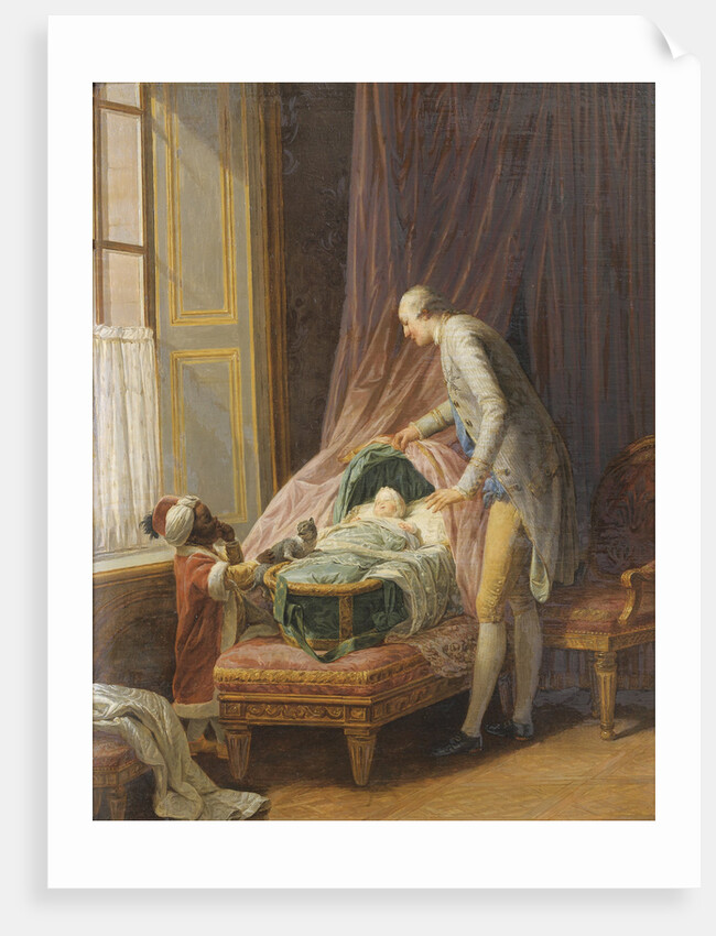 Louis Philippe Joseph dOrléans, at the Cradle, 1774 by Nicolas Bernard Lépicié