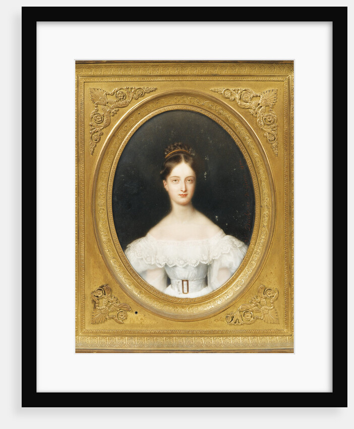 Princess Clémentine of Orléans, princess of Saxe-Coburg and Gotha, 1830 by Jean Baptiste Joseph Duchesne