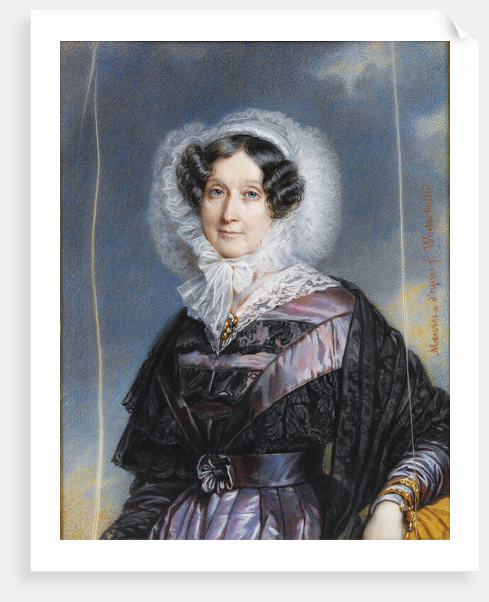 Portrait of Adélaïde dOrléans by François Meuret