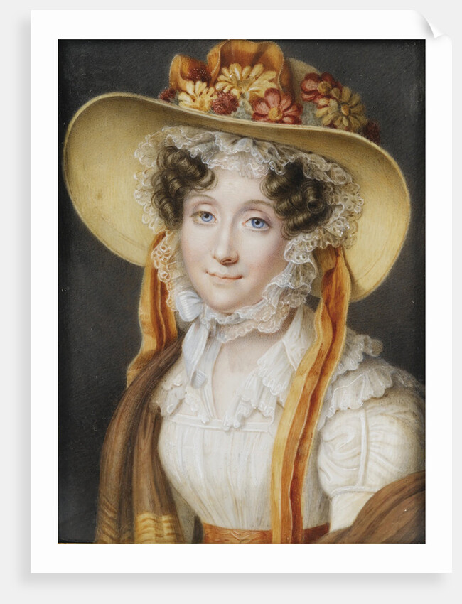 Portrait of Adélaïde dOrléans by Anonymous