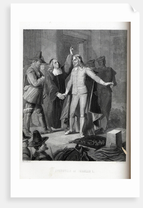 Execution of Charles I, 1882 by Paul Haendler