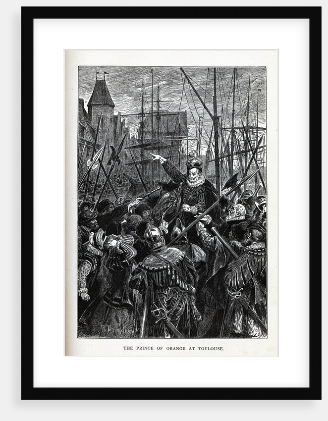 The Prince of Orange at Toulouse, 1882 by Richard Brend'amour