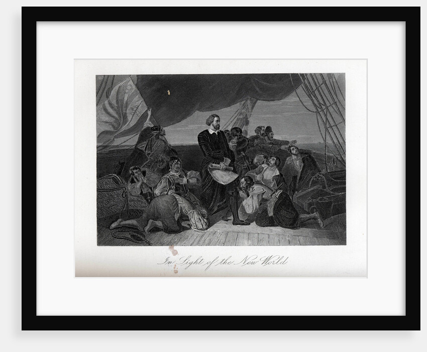 In Sight of the New World, 1882 by John McRae