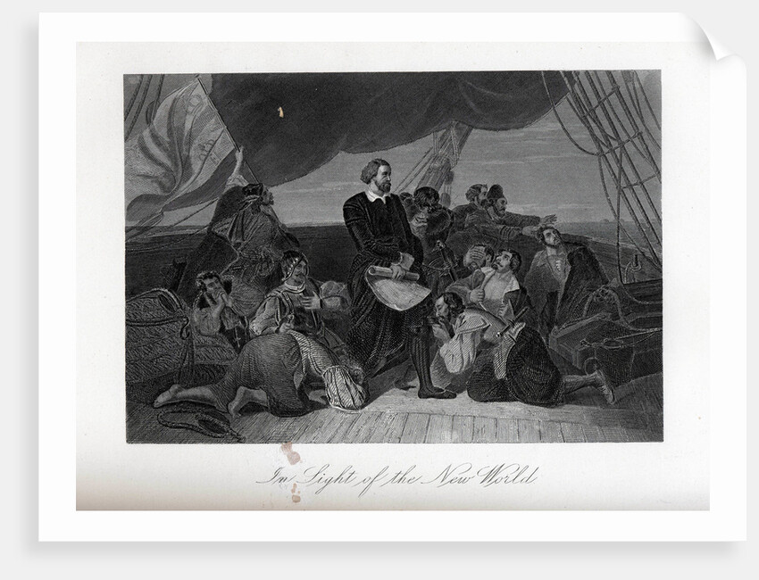 In Sight of the New World, 1882 by John McRae
