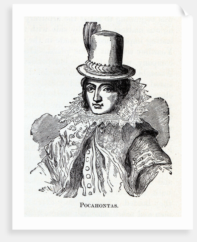 Pocahontas, 1882 by Anonymous