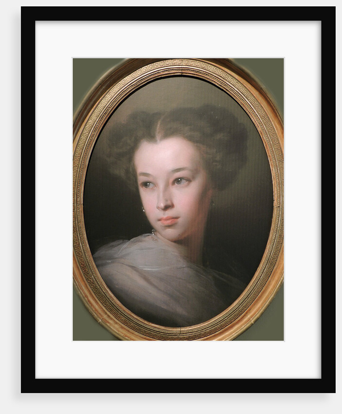 Portrait of Natalia Alexandrovna Pushkina, Countess of Merenberg, Daughter of poet, 1849 by Ivan Kosmich Makarov