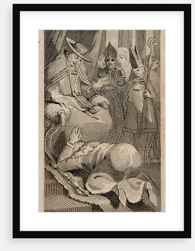 King John absolved by Pandulph (After Henry Fuseli), 1798 by William Blake