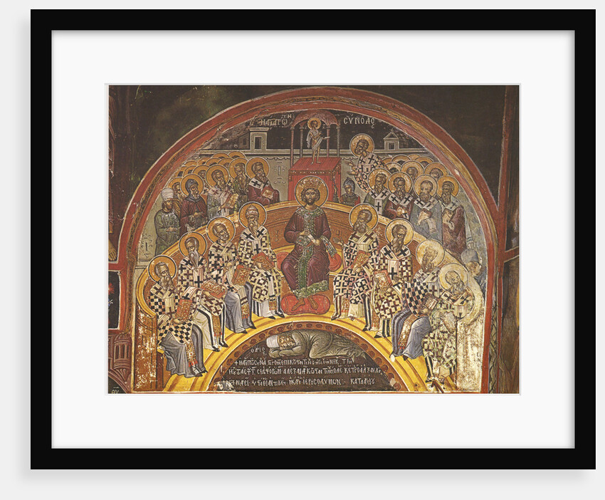 First Council of Nicaea, First Half of 16th century by Theophanes Strelitzas