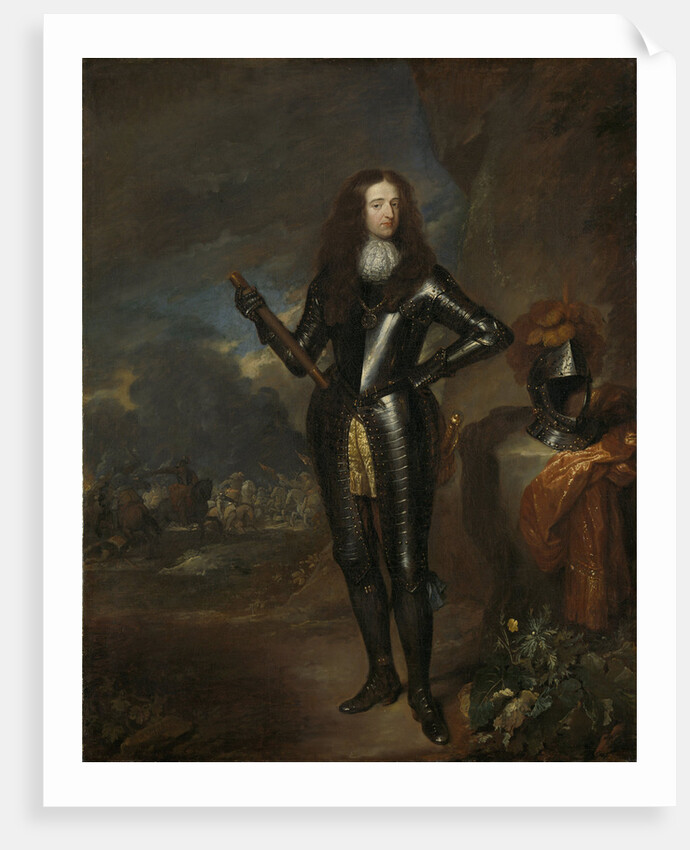 Portrait of William III of Orange, ca 1683 by Caspar Netscher