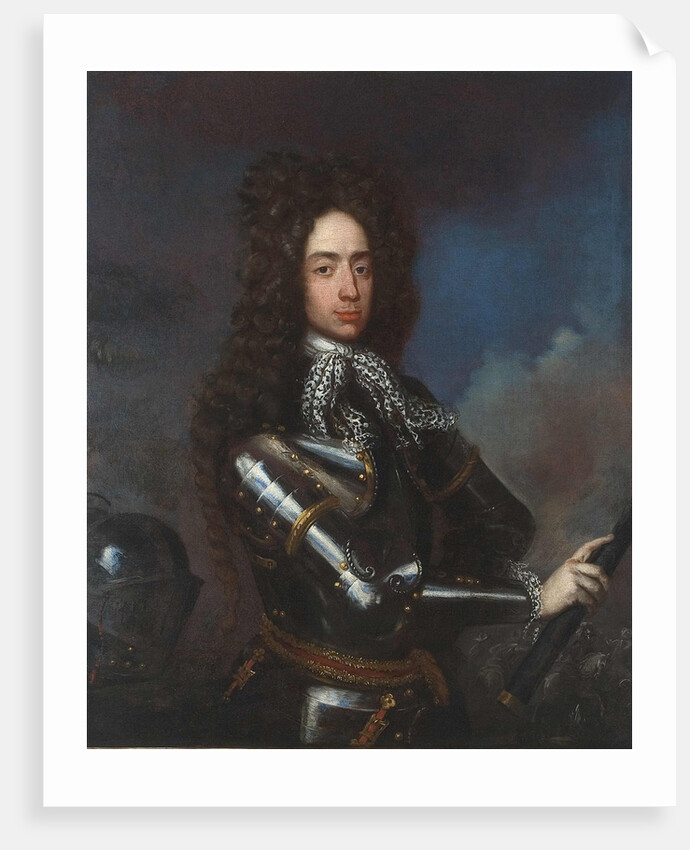 Portrait of Prince Jakub Ludwik Sobieski, 1690s by Henri Gascar