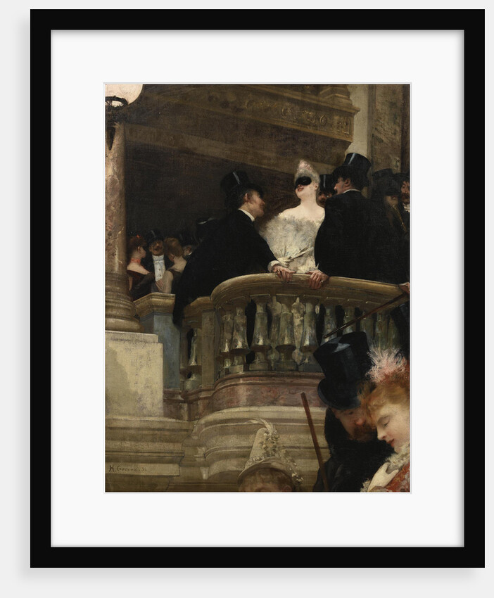Masked Ball at the Opera, 1886 by Henri Gervex