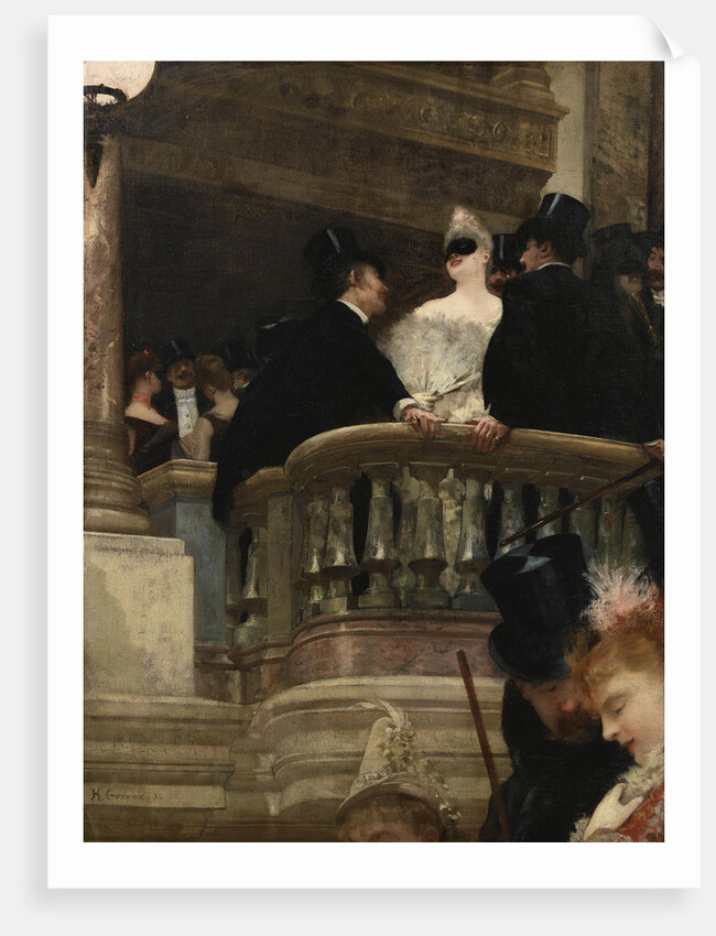 Masked Ball at the Opera, 1886 by Henri Gervex