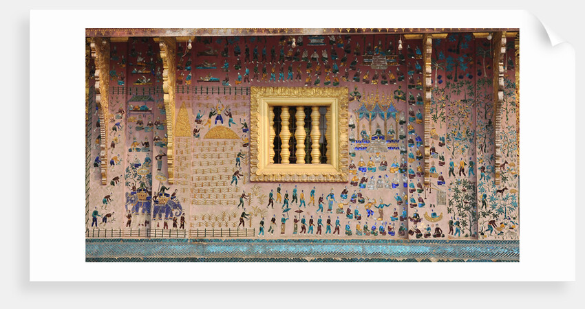 Glass Mosaics in the Wat Xieng Thong, Luang Prabang, Laos, 1950s by Anonymous master