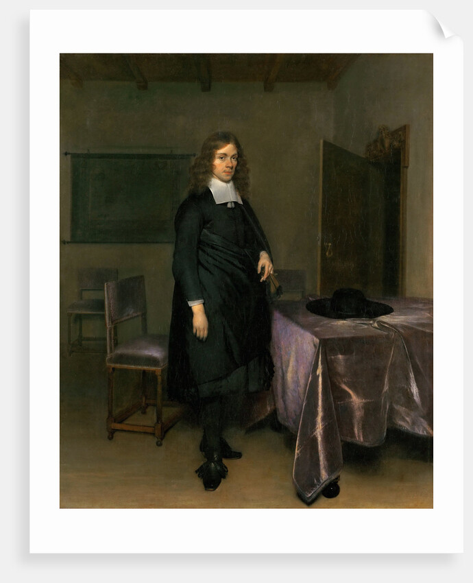 Portrait of a man by Gerard Ter Borch the Younger