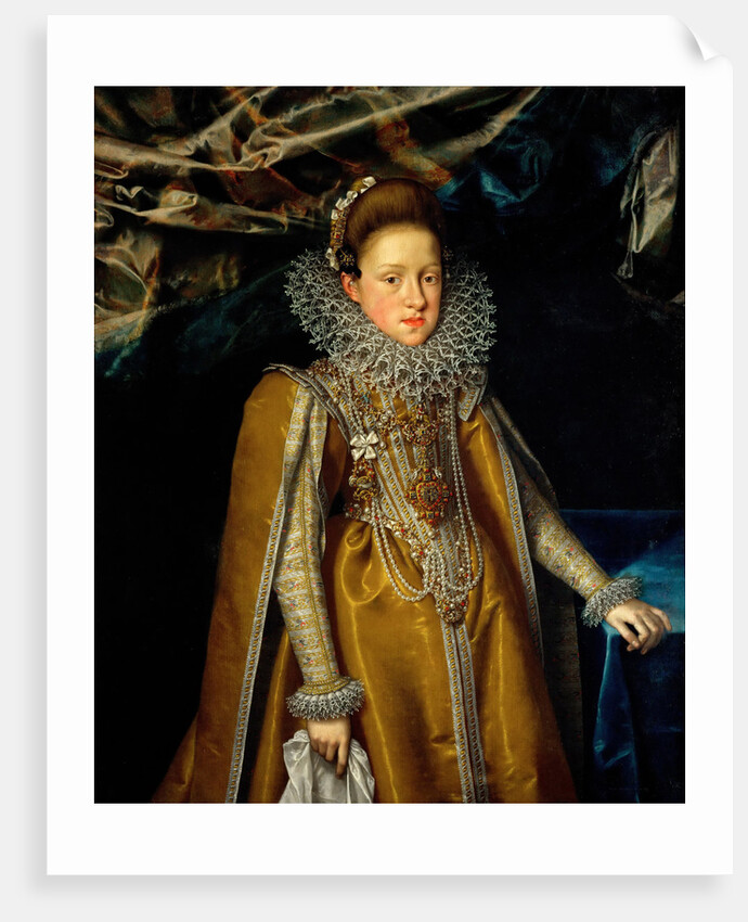 Portrait of Archduchess Maria Maddalena of Austria, Grand Duchess of Tuscany, ca 1604 by Frans Pourbus the Younger