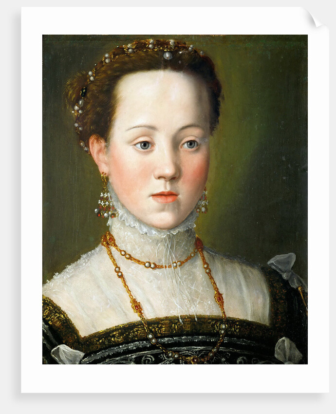 Archduchess Anna of Austria, Queen of Spain, ca 1563 by Giuseppe Arcimboldo