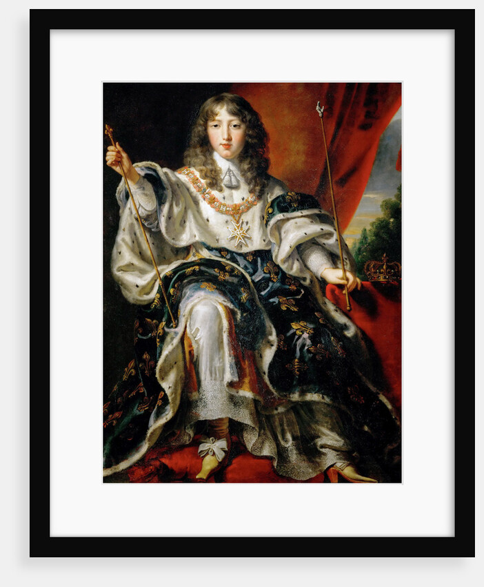Louis XIV, King of France in his Coronation Robes by Justus van Egmont