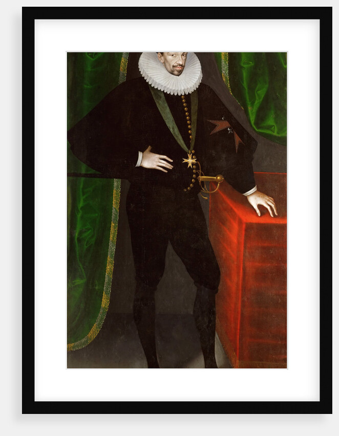 Portrait of Henry III of France, King of Poland and Grand Duke of Lithuania by François Quesnel