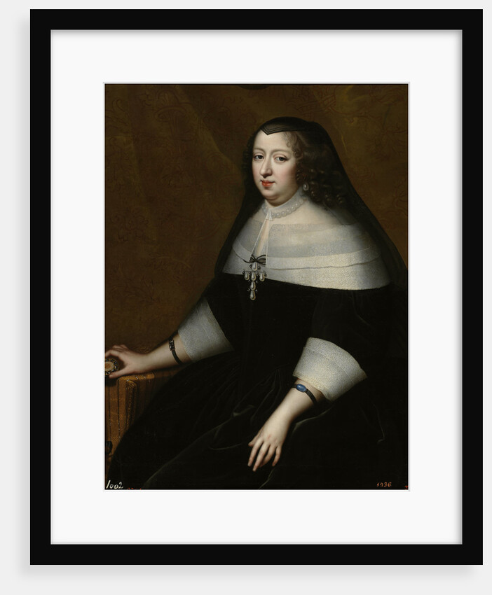 Portrait of Anne of Austria, ca 1659 by Henri Beaubrun